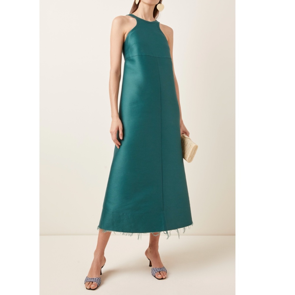Rachel Comey Diverso Wool-Silk Midi Dress •unworn•